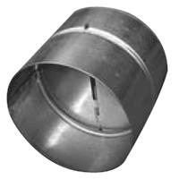 Обратный клапан (пружинный) оцинк. сталь D450