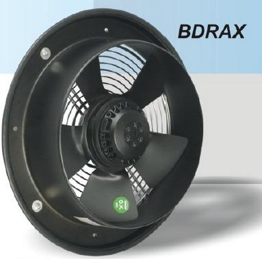 Осевой вентилятор BDRAX 350 2K 3650 м^3